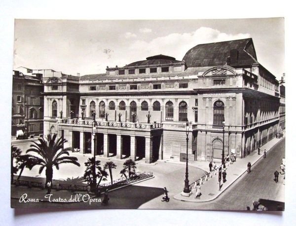 Cartolina Roma - Teatro dell' Opera 1960 | Immagine principale