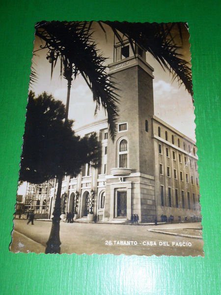 Cartolina Taranto - Particolare 1942