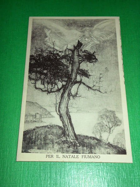 Cartolina Commemorativa del Natale Fiumano - Pro bimbi di Fiume … | Immagine principale