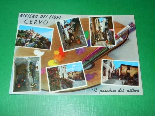 Cartolina Riviera dei Fiori - Cervo - Vedute diverse 1965 … | Immagine principale