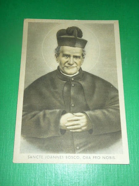 Cartolina Religione Don Giovanni Bosco 1940 ca