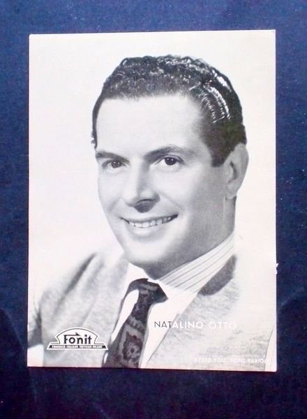 Musica - Cartolina - Cantante - Natalino Otto - Fonit