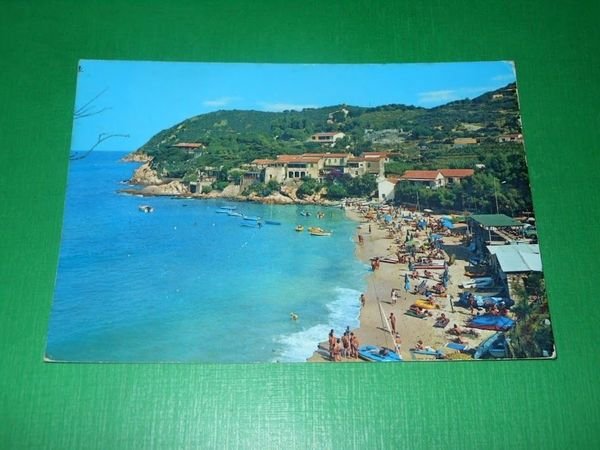Cartolina Isola d' Elba - Scaglieri - Scorcio pittoresco 1973