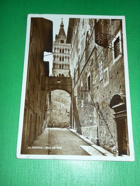 Cartolina Pistoia - Ripa del Sole 1938