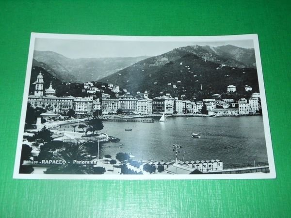 Cartolina Rapallo - Panorama 1935 ca