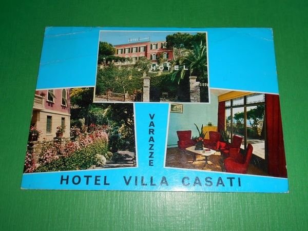 Cartolina Varazze - Hotel Villa Casati 1965 ca
