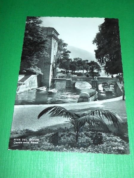 Cartolina Riva del Garda - Canale della Rocca 1963