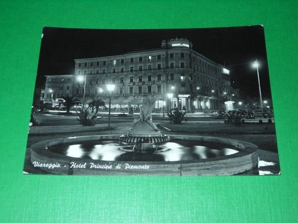 Cartolina Viareggio -- Hotel Principe di Piemonte 1955 ca