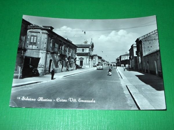 Cartolina Siderno Marina ( Reggio Calabria ) - Corso Vittorio … | Immagine Gallery 1