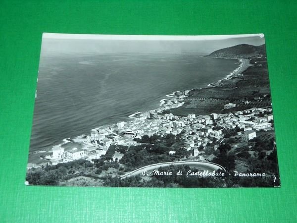 Cartolina Santa Maria di Castellabate - Panorama 1955 ca