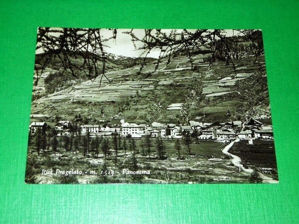 Cartolina Ruà Pragelato - Panorama 1960 ca | Immagine principale