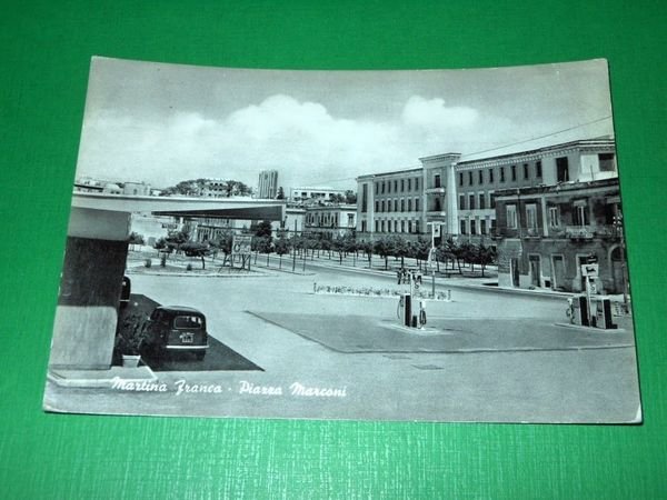 Cartolina Martina Franca - Piazza Marconi 1959