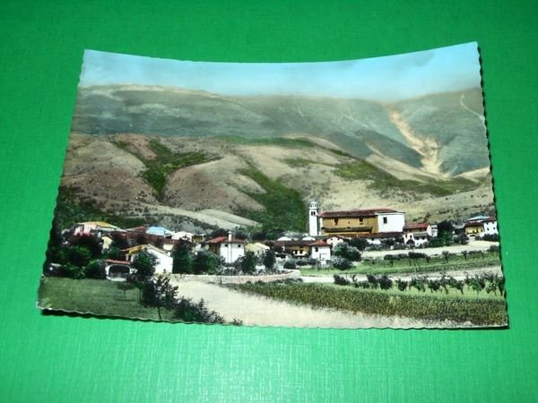 Cartolina Budoia - Panorama con la Valgrande 1956