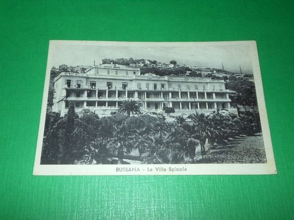 Cartolina Bussana ( Imperia ) - La Villa Spinola 1948