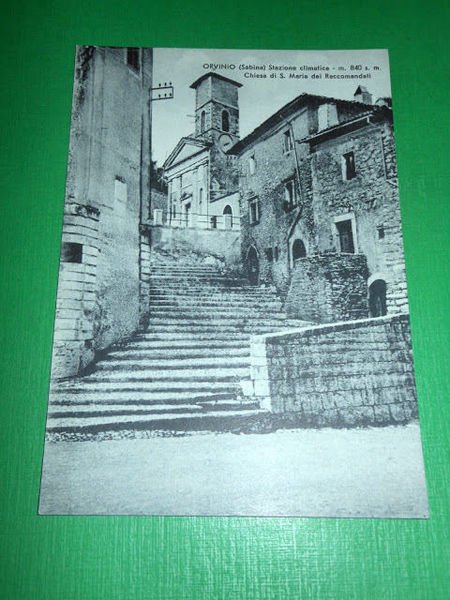 Cartolina Orvinio ( Sabina ) - Chiesa di S. Maria … | Immagine principale