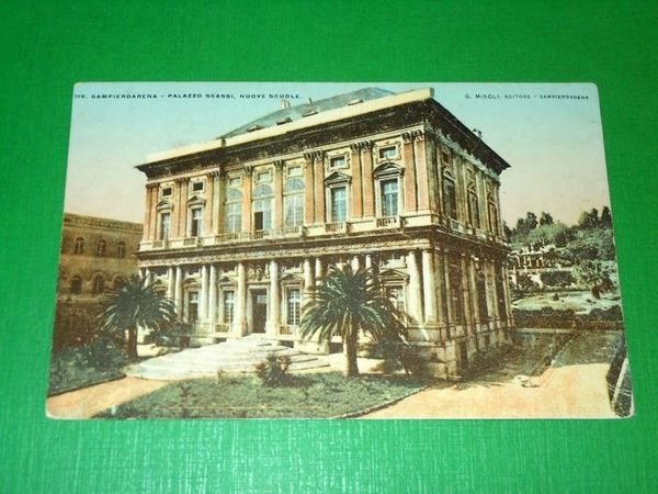 Cartolina Sampierdarena ( Genova ) - Palazzo Scassi - Nuove … | Immagine principale