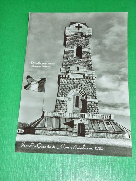 Cartolina Sacello Ossario di Monte Pasubio 1966