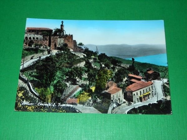 Cartolina Pollica ( Salerno ) - Convento S. Francesco 1961 | Immagine principale