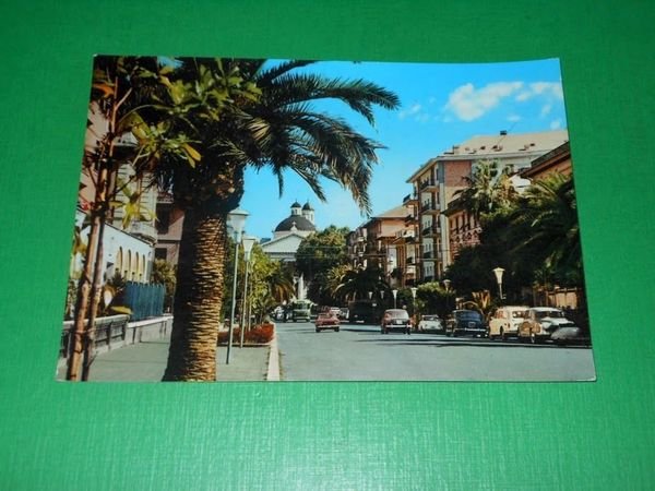 Cartolina Chiavari - Viale N. Arata e Cattedrale 1968 | Immagine principale