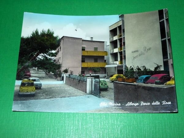 Cartolina Silvi Marina ( Teramo ) - Albergo Parco delle …