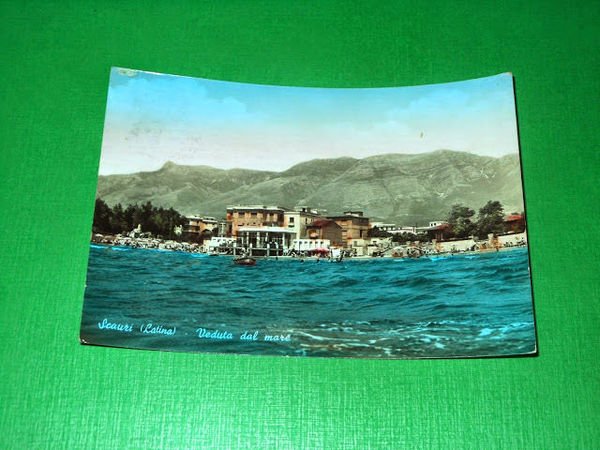 Cartolina Scauri ( Latina ) - Veduta dal mare 1960 … | Immagine principale