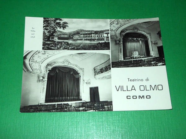 Cartolina Como - Teatrino di Villa Olmo 1960 ca | Immagine principale