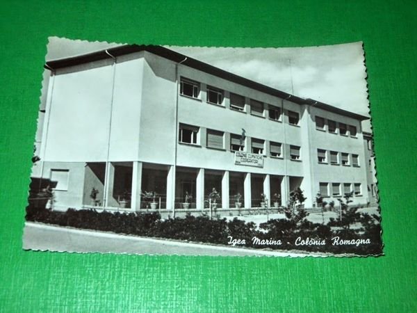 Cartolina Igea Marina - Colonia Romagna 1955 ca | Immagine principale