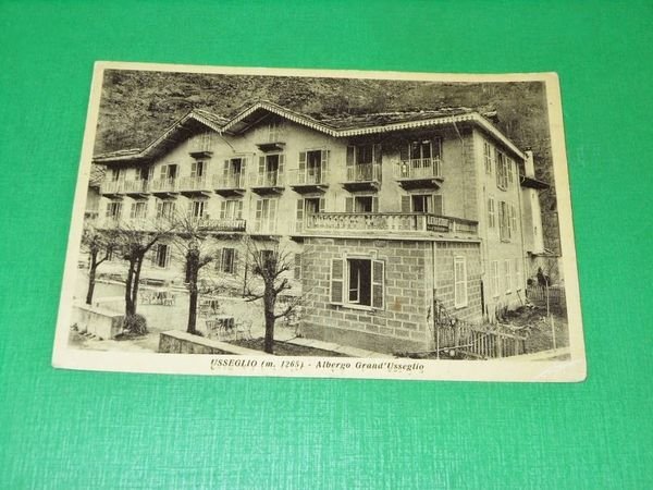 Cartolina Usseglio - Albergo Grand' Usseglio 1954 | Immagine principale