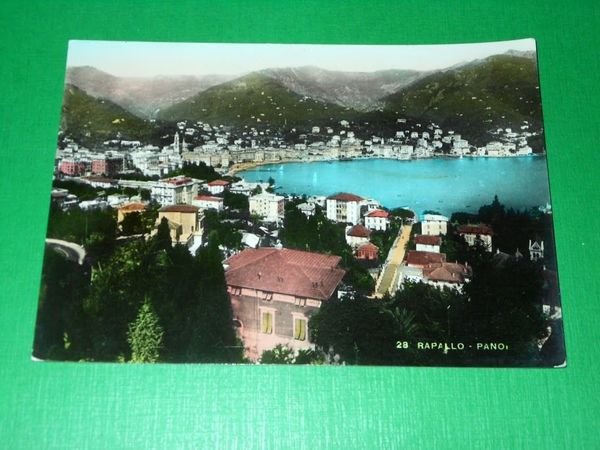 Cartolina Rapallo - Panorama 1953