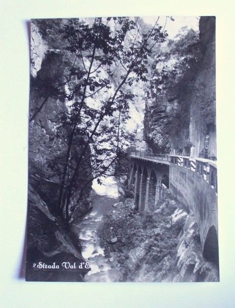 Cartolina Bolzano - Strada Val d' Ega 1955 ca