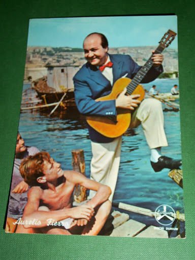 Cartolina Musica Cinema - Aurelio Fierro 1960 ca