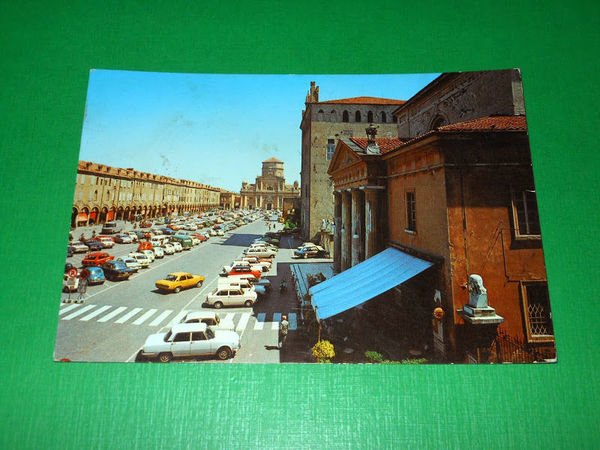Cartolina Carpi ( Modena ) - Piazza 1977 ca