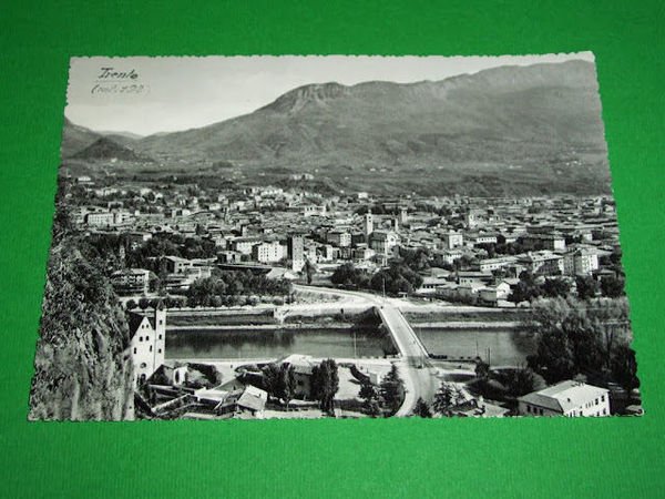 Cartolina Trento - Panorama 1950 ca