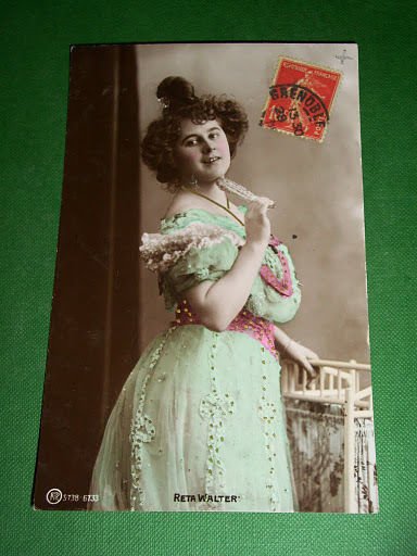 Foto Cartolina Cinema Teatro Lirica - Reta WALTER - 1910 …