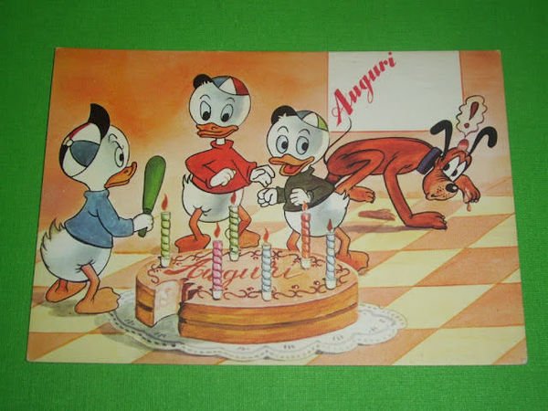 Cartolina Augurale Disney - Serie 102 / 1962 - n. …