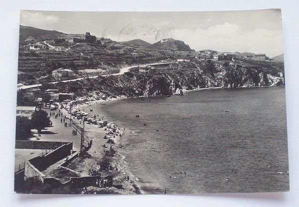 Cartolina Portoferraio - Isola D'Elba - Le Ghiaie 1961