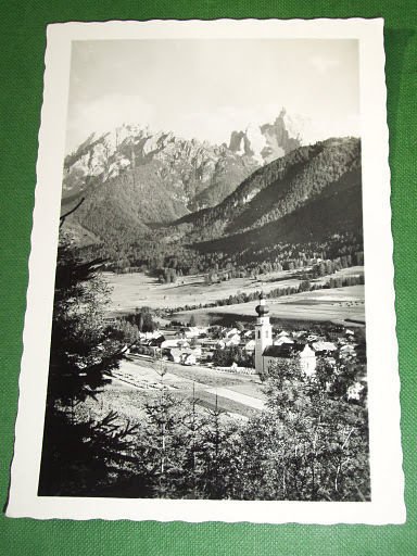 Cartolina Villabassa - Pusteria - Dolomiti - Veduta generale 1958