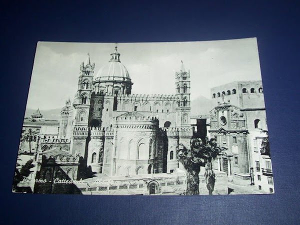 Cartolina Palermo - Cattedrale - Abside 1964