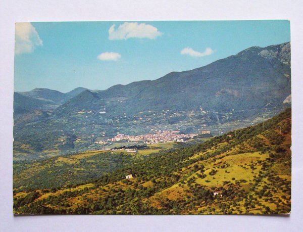 Cartolina Castelbuono ( Palermo ) - panorama 1988