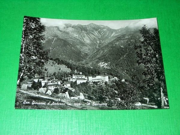 Cartolina San Giovanni D'Andorno - Il Santuario 1955 ca | Immagine principale