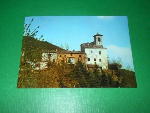 Cartolina Indiritto Coazze - Veduta Parrocchia Medioevale 1985 | Immagine principale