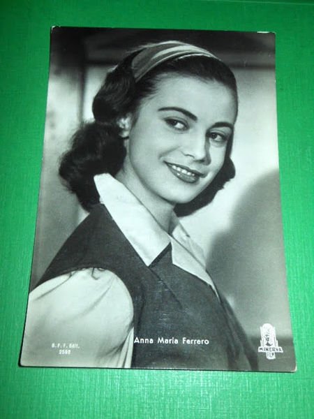 Cartolina Film Cinema - Attrice Anna Maria Ferrero 1940 ca
