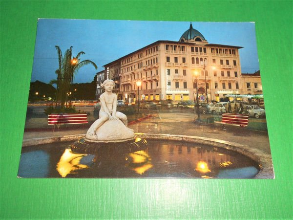 Cartolina Viareggio - Piazza Giacomo Puccini 1965 ca