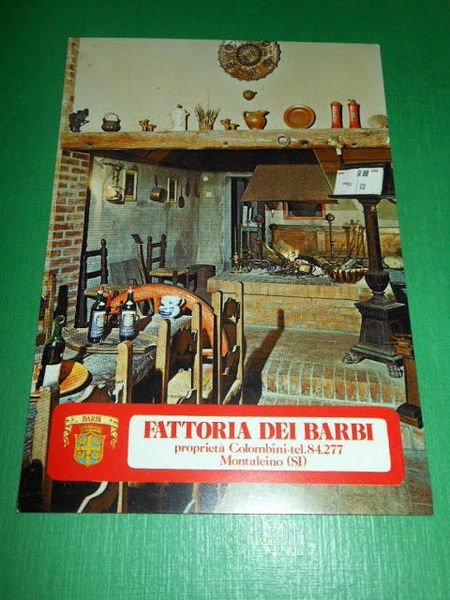 Cartolina Montalcino ( Siena ) - Fattoria dei Barbi - … | Immagine principale