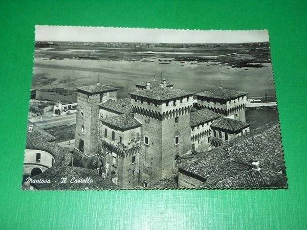 Cartolina Mantova - Il Castello 1960