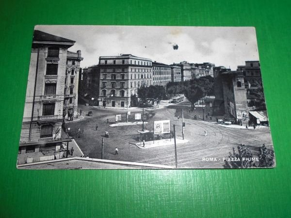 Cartolina Roma - Piazza Fiume 1950 | Immagine principale
