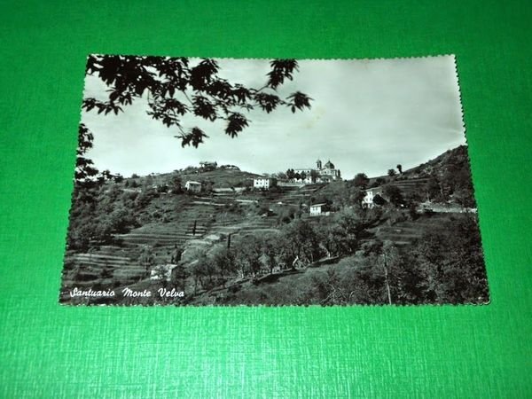 Cartolina Santuario Monte Velva - Panorama 1955 ca | Immagine principale