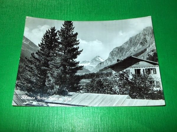 Cartolina Rhemes Notre Dame - Albergo Grande Rousse 1961 | Immagine principale