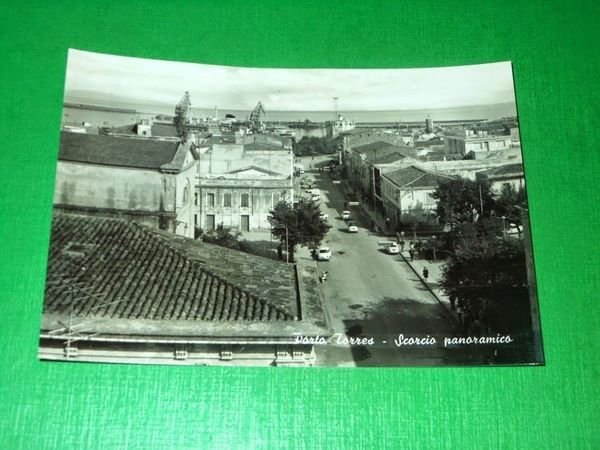 Cartolina Porto Torres - Scorcio panoramico 1960 ca | Immagine principale