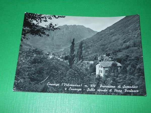 Cartolina Casargo ( Valsassina ) - Panorama di Somadino e …